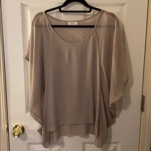 Babaton silk top from Aritzia